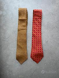 Cravatte Hermès e Etro