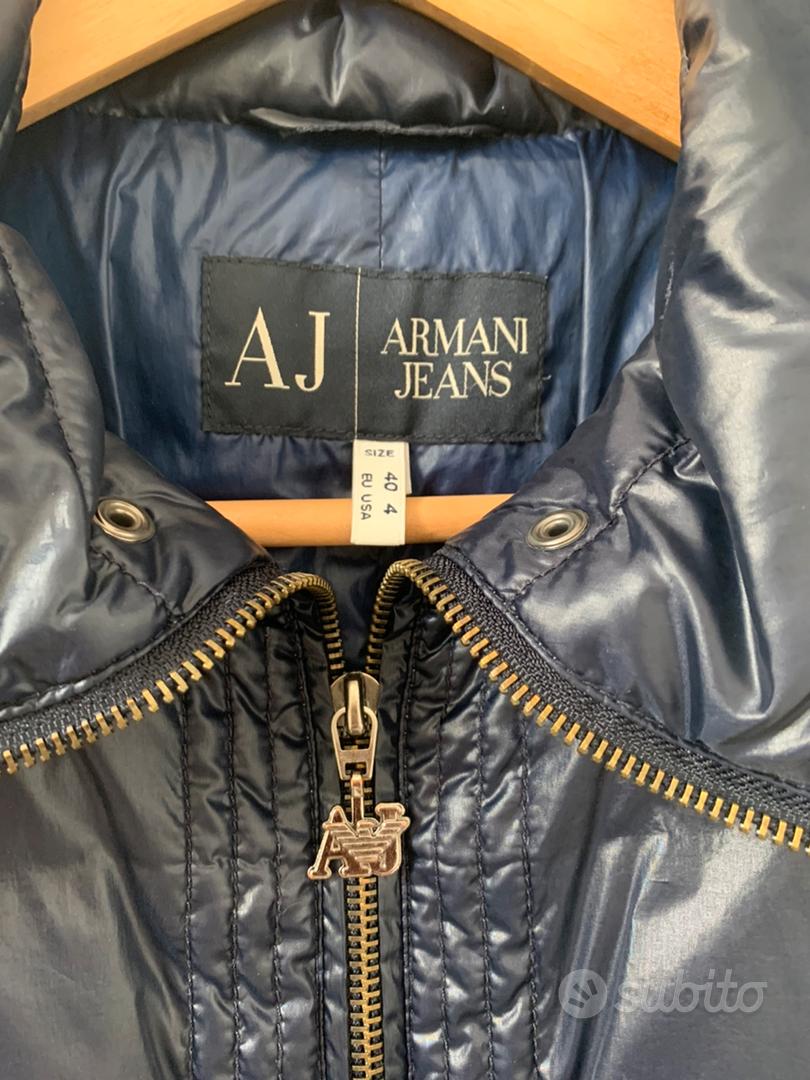 Armani jeans piumino outlet donna