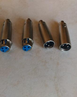 Titolo: adattatori RC- XLR