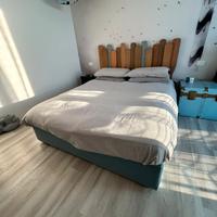 Letto matrimoniale contenitore