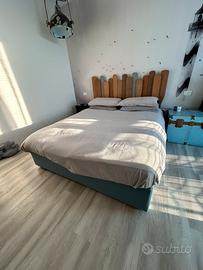 Letto matrimoniale contenitore