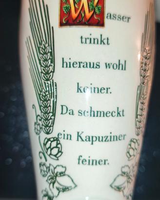 Versione "W" rara Kapuziner Weissbier Kulmbach