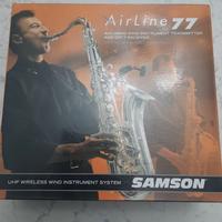 Microfono wireless per sassofono