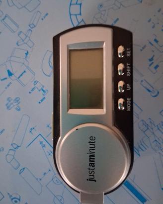 orologio con sveglia e luce