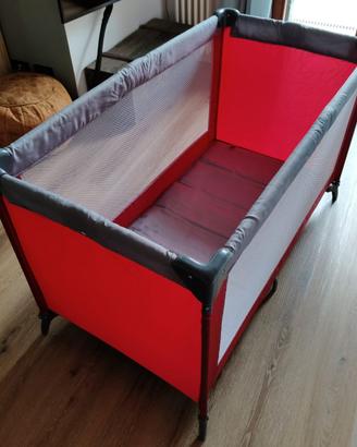 Lettino da campeggio Babidéal + materasso H12 cm.