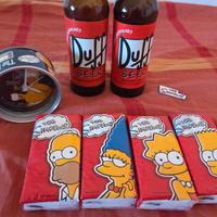 The Simpsons Gadgets Duff Lotto misto Raro Vintage