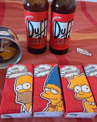 The Simpsons Gadgets Duff Lotto misto Raro Vintage