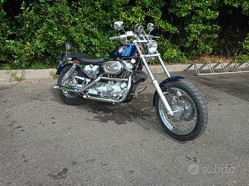 Harley Davidson 883 sportster chopper 