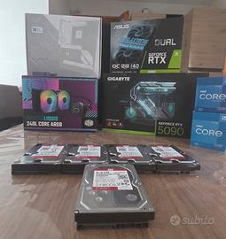 PC Gaming - PC Server - RTX 5090 - RTX 3060 - 18TB