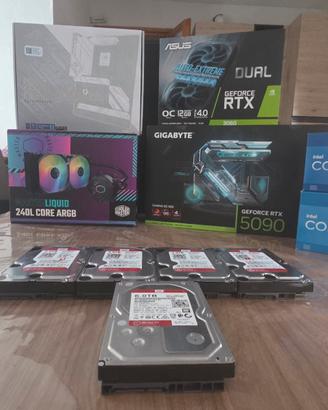PC Gaming - PC Server - RTX 5090 - RTX 3060 - 18TB