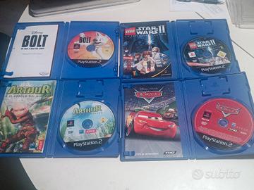 Set di 4 giochi per Playstation 2 (PS2)