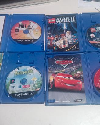 Set di 4 giochi per Playstation 2 (PS2)