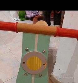 moto in legno bambini