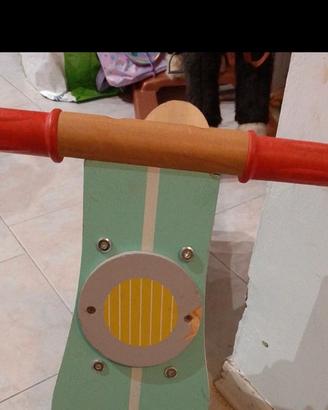 moto in legno bambini