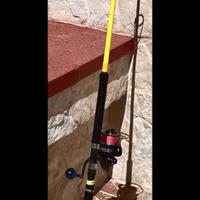 canna e mulinello da spinning al tonno