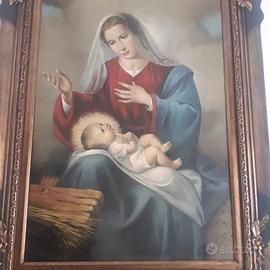 QUADRO MATERNITA' SACRA di E. BUSI