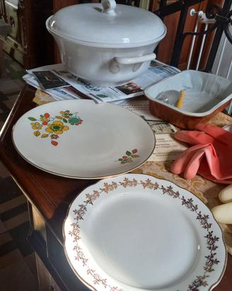 piatti,insalatiere e zuppiere da cucina porcellana