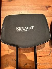 Poggia testa tessuto renault sport