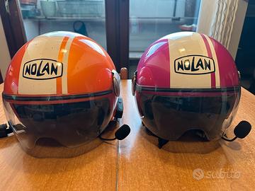 Coppia caschi Nolan con interfono Bluetooth