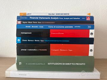 Libri triennale Bocconi CLEF, CLEAM, CLEACC, CLMG