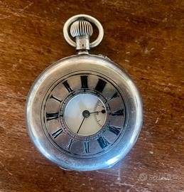 Orologio cipolla d’ argento meta’ ‘900