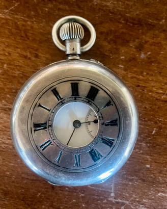 Orologio cipolla d’ argento meta’ ‘900