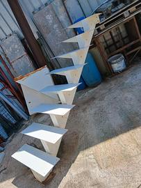 gradinata un ferro smaltato