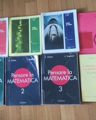 "Pensare Matematica"  e "Corso di Fisica"