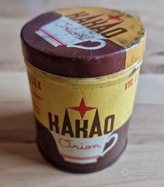 Scatola latta vintage cacao Orion
