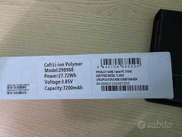 Tablet TECLAST T40HD wi-fi e sim