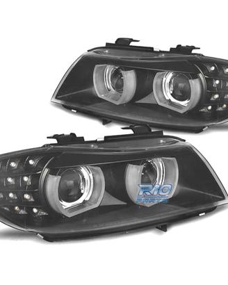 FARI XENON AFS ANGEL EYES U 3D LED BMW E90 E91 08-