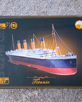 Modellino Titanic kit costruzione 