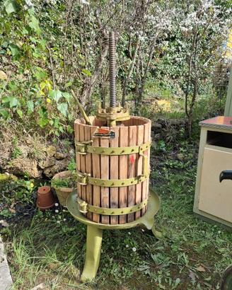 torchio strettoio uva vino