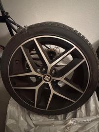 Cerchi e Gomme Seat Leon da 18 M+S