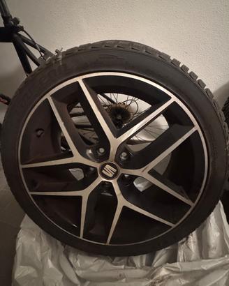 Cerchi e Gomme Seat Leon da 18 M+S