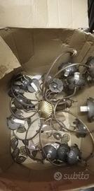 lampadario a gocce fume'