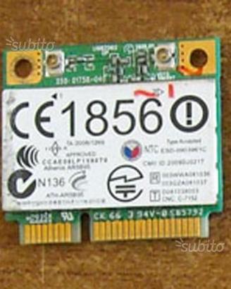 Schede di rete wifi vari modelli per notebook
