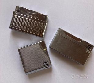 Tris accendini vintage