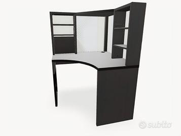 scrivania angolare Micke