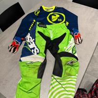 Abbigliamento motocross e protezioni  bambino  T.6
