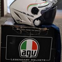 Casco AGV "Explorer White" taglia XS + Accessori 