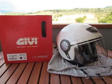 Casco GIVI HPS demi-jet bianco taglia 54 XS