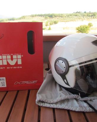 Casco GIVI HPS demi-jet bianco taglia 54 XS