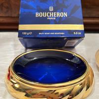 Portasapone SET vintage-BOUCHERON JAIPUR-BLU/ORO