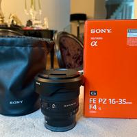 Obiettivo sony 16-35 F4 nuovo 3 anni di garanzia