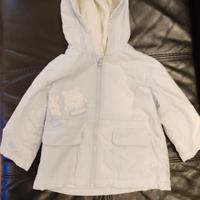 Giubbotto Chicco azzurro neonato 12 mesi 74cm