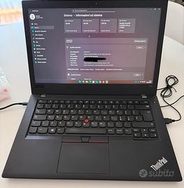 PC Portatile Lenovo Thinkpad T480