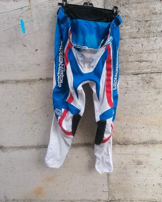 pantaloni da moto cross