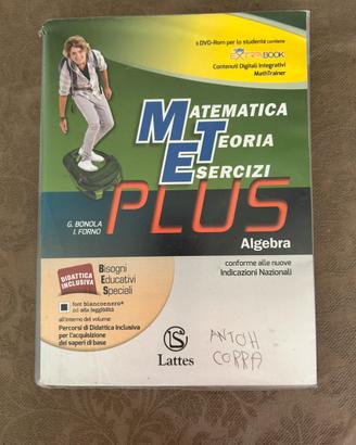 Libro Matematica teoria esercizi plus 3