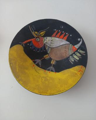 Centro tavola in ceramica artigianale sarda